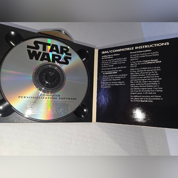 STAR WARS - PERSONAL MULTIMEDIA COLLRCTION CD-ROM - PRE-OWNED - Picture 4 of 6
